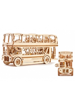 Drewniana puzzle 3D Autobus
