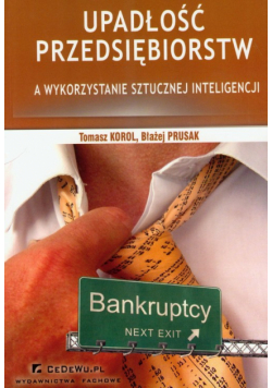Prusak Błażej - Upadłość przedsiębiorstw a wykorzystanie sztucznej inteligencji
