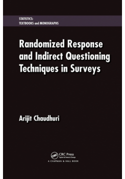 Randomized Response and Indirect Questioning Techniques in Surveys