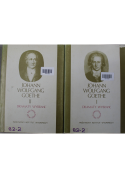 Johann Wolfgang Goethe tom 1 i 2