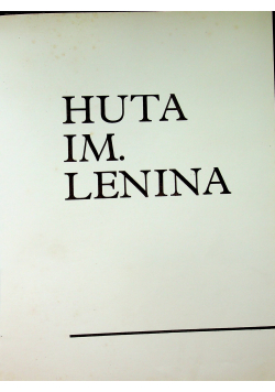 Huta im Lenina