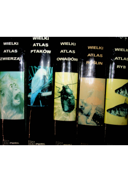 Wielki atlas 5 książek