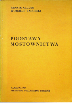 Podstawy mostownictwa