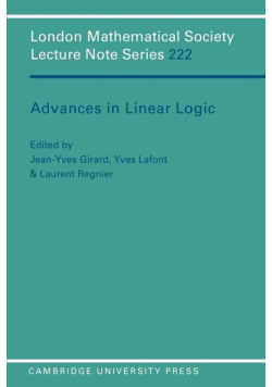 Advances in Linear Logic