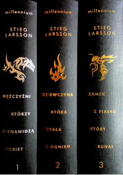 Trylogia Millennium 3 tomy