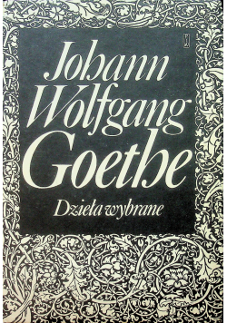 Goethe Dzieła wybrane