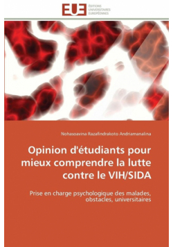 Opinion d'étudiants pour mieux comprendre la lutte contre le vih/sida