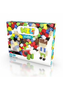 Klocki konstrukcyjne Meli Cube 200szt