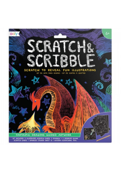 Zdrapywanki Scratch & Scribble Fantastyczne smoki