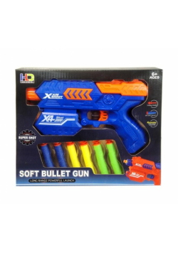 Pistolet z piankowymi pociskami