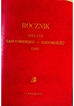 Rocznik diecezji sandomiersko radomskiej 1989