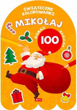 Mikołaj Kolorowanka z naklejkami