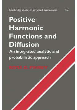 Positive Harmonic Functions and Diffusion