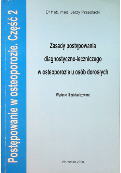 Postępowanie w osteoporozie 2