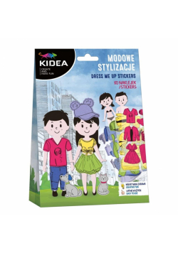 Modowe stylizacje 80 naklejek Kidea
