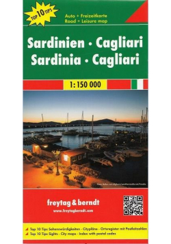 Mapa samochodowa - Sardynia Cagliari 1:150 000