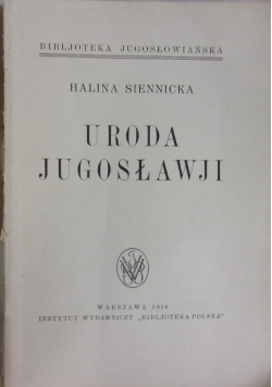 Uroda Jugosławji 1936 r