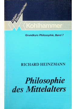 Philosophie des Mittelalter