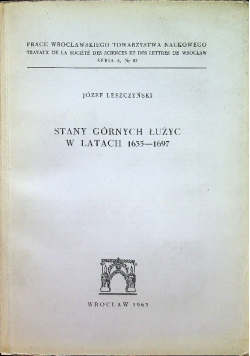 Stany Górnych Łużyc w latach 1635 - 1697