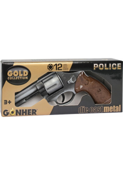 Pistolet metalowy na kapiszony 12 strzałów
