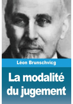 La modalité du jugement