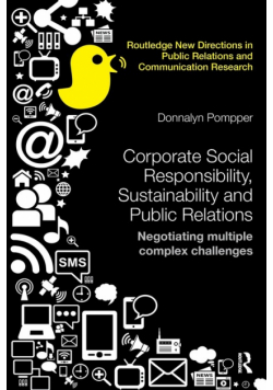 Corporate Social Responsibility, Sustainability and Public Relations