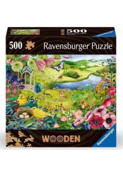Puzzle drewniane 500 Dziki ogród