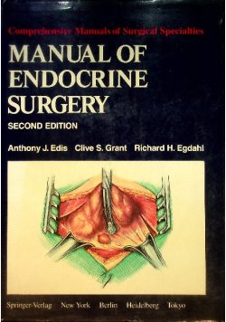 Manual of Endocrine Surgery Second edition