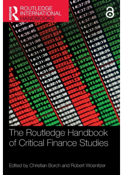 The Routledge Handbook of Critical Finance Studies