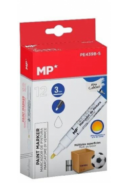 Marker olejowy 3.0mm biały (12szt)