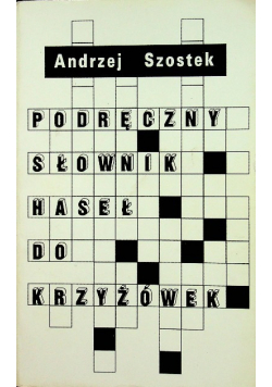 Podręczny słownik haseł do krzyżówek