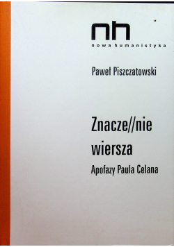 Znacze / / nie wiersza