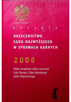 Orzecznictwo Sądu Najwyższego w sprawach karnych