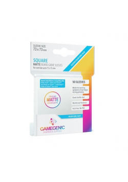 Gamegenic: Matte Square-Sized Sleeves 73x73mm