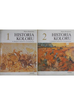 Historia koloru w dziejach malarstwa europejskiego tom 1 do 2