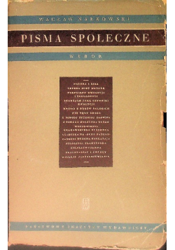Pisma społeczne