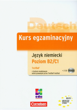 Kurs egzaminacyjny: Język niemiecki  + 2 CD