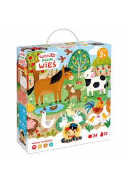 CzuCzu Wesołe puzzle Wieś 2+