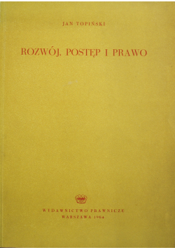 Rozwój postęp i prawo