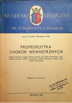 Propedeutyka chorób wewnętrznych