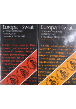 Europa i świat Tom I i II