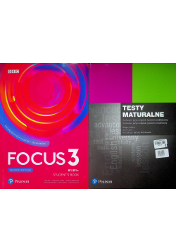 Focus Second Edition 3 Students Book + CD + Testy maturalne