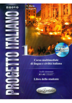 Magnelli Sandro - Nouvo Progetto 1 libro dello studente + CD / Słowniczek elementy gramatyki