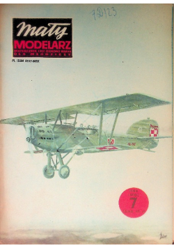 Mały modelarz Nr  7 / 84 Samolot Potez XXV A2