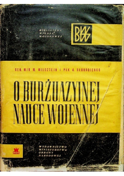 O burżuazyjnej nauce wojennej