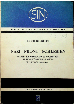 Nazi- Front Schlesien