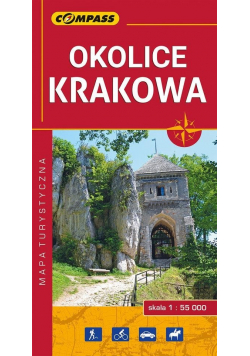 Okolice Krakowa mapa turystyczna 1:55 000