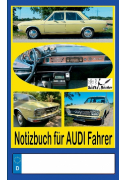 Notizbuch für Audi-Fahrer