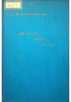 Królestwo Marji Polska 1935 r.