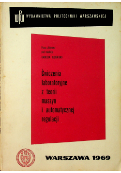 Ćwiczenia laboratoryjne z maszyn  i automatycznej regulacji